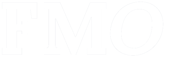 FMO logo wit